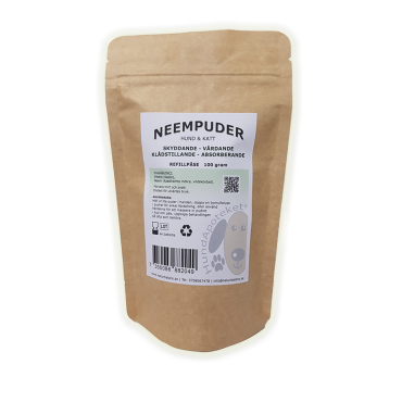 NEEMPUDER Refill – Naturligt hudpuder för hund