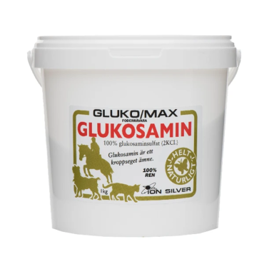 Glukosamin - GLUKO/MAX Ion Silver 100% Ren
 SIZE-1kg
