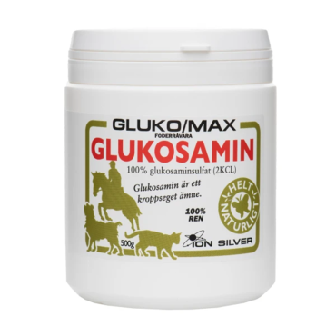 Glukosamin - GLUKO/MAX Ion Silver 100% Ren
 SIZE-500 g