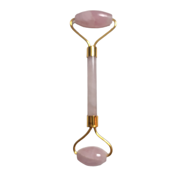 Ansiktsroller Gjord Av Rosenkvarts.