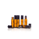 10 ml bärnstensfärgade roll-on-flaska