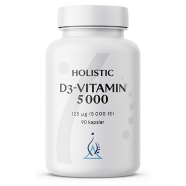 D3-vitamin 5000IE, 90 KAPSLAR 90k