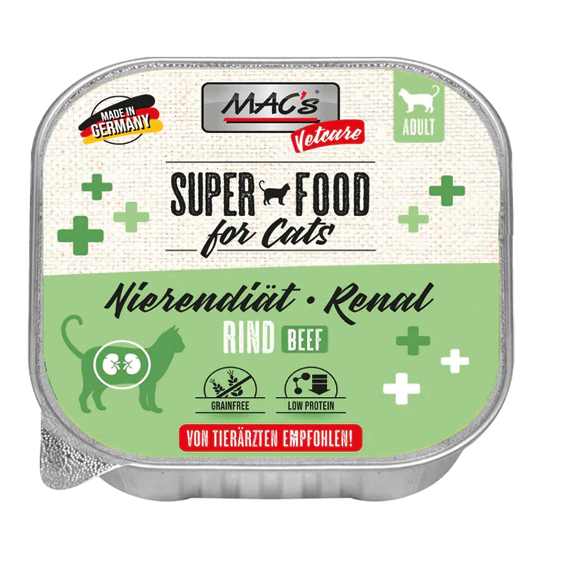 Macs Katt Vetcare Njure - Nöt 100g