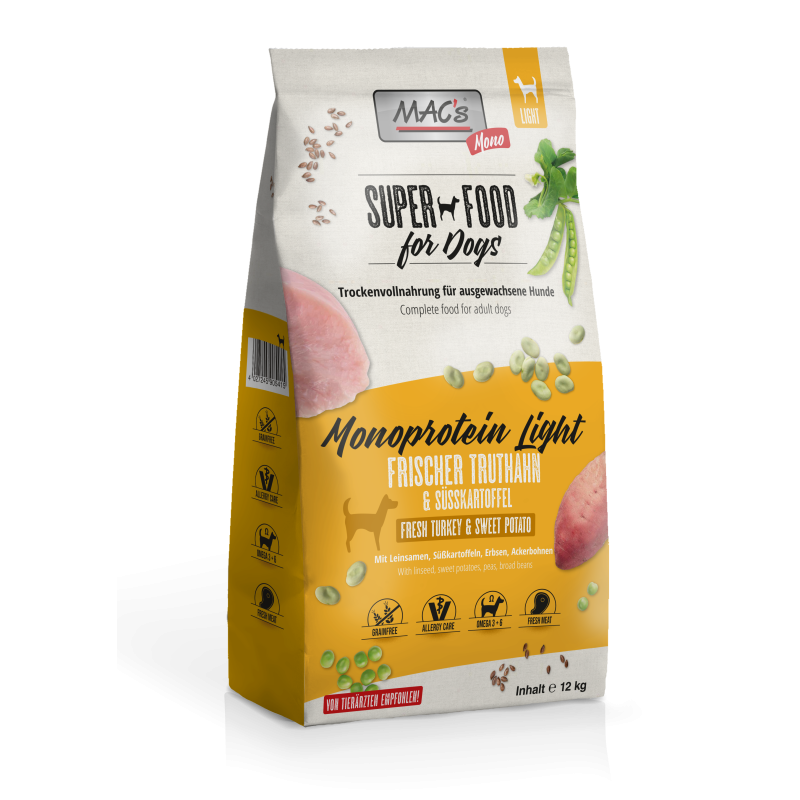 Macs Mono Senior/Light - Kalkon - 12 kg