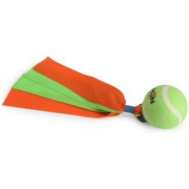 Tennisboll med nylonband