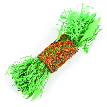 Strimlad rulle "Shreddy Roller" 17cm - Orange