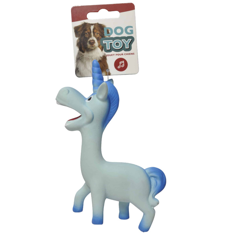 Latex enhörning med pip - Blandade färger