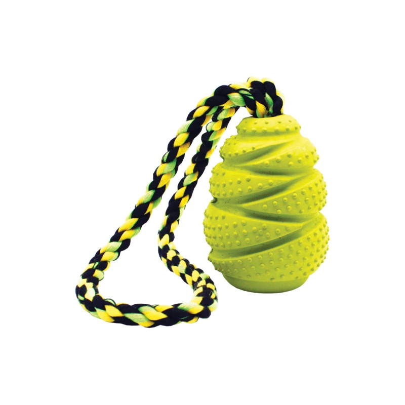 Gummikong med rep Grrrelli - Small