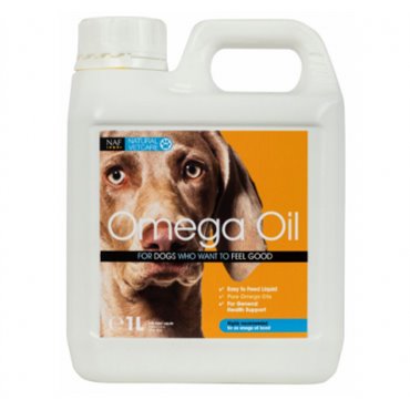 NAF Canine Omega 3 och 6 olja för hund (1 lit.)