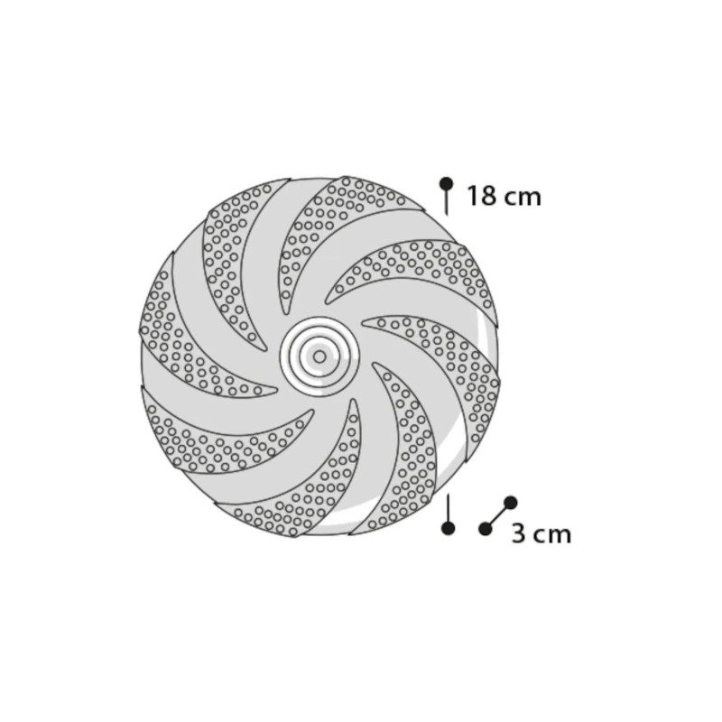 Gummifrisbee - Medium