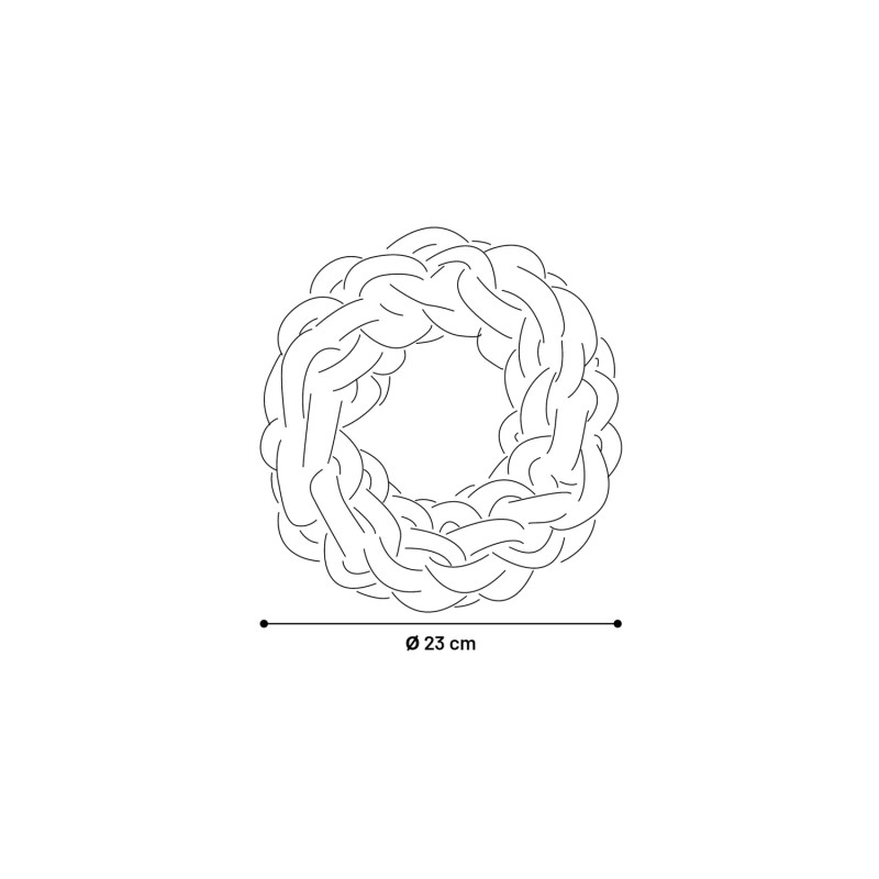 Nylon och TPE ringar- Flätad - Large