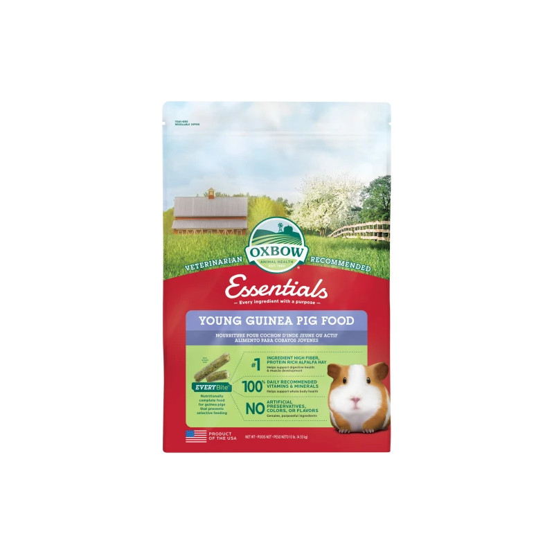 Marsvinspellets för unga marsvin - 2.25 kg