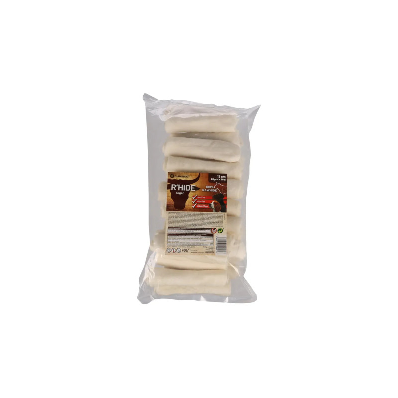 Vita retriverrullar - 25 cm