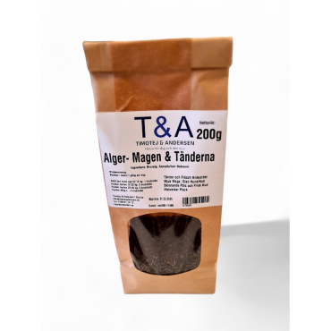 Algens Dubbla Fördel (200gr): För Magen & Tänderna hos Din Hund & Katt