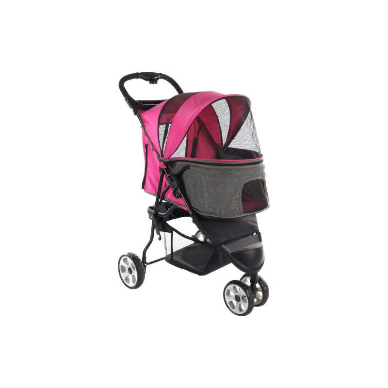 Transportvagn i Rosa - Perfekt för Smidig och Bekväm Lastning