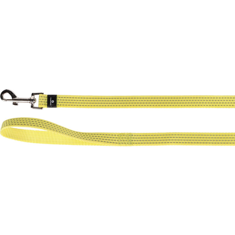 Reflexkoppel Len Fluo nylon – 1 m