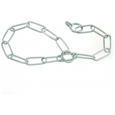 Kedja, rostfri med långa länkar