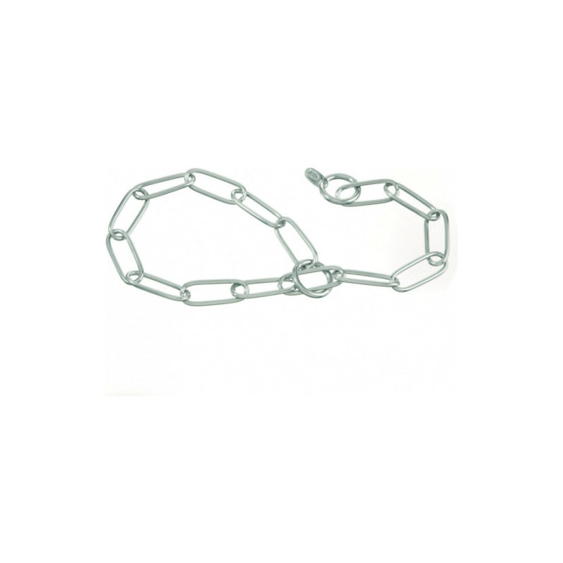 Kedja, rostfri med långa länkar