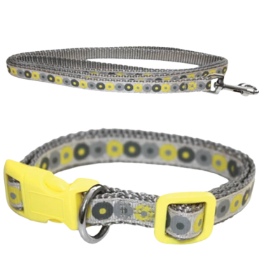 Little Rascal Valphalsband & Koppel - Perfekt för din lilla busunge 22-36cm