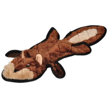 Plysch Ekorre Utan Fyllning – Extra Stark Hundleksak