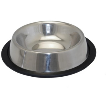 Matskål rostfri non-tip