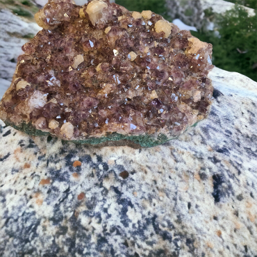 Ametist kristall rå kluster 4 kg