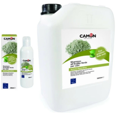 Camon Hund/Katt Shampoo Med Grön Lera Och Soyaprotein