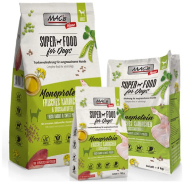 Mac's mono Kanin- hundfoder