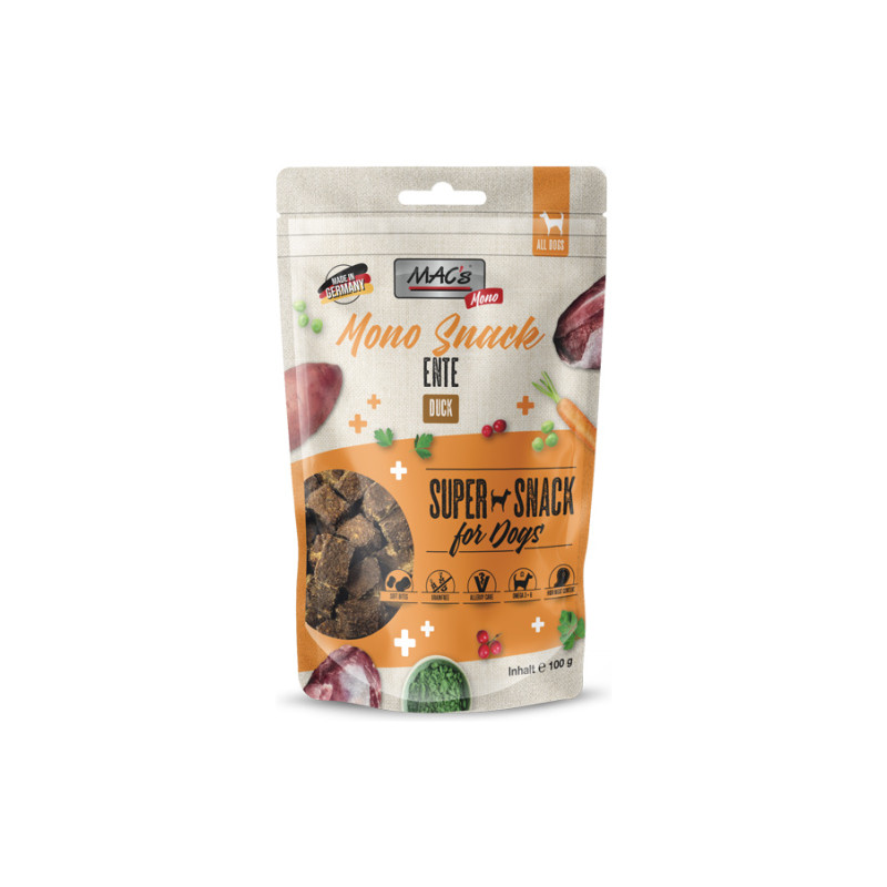 Mac´s hundgodis mono sensitive Anka 100g