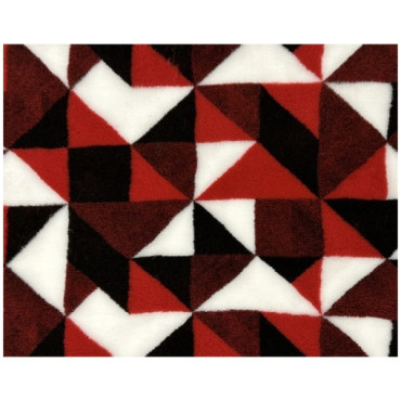 Högkvalitativ Fäll tillverkad i England – Multimönstrad svart/vit/röd