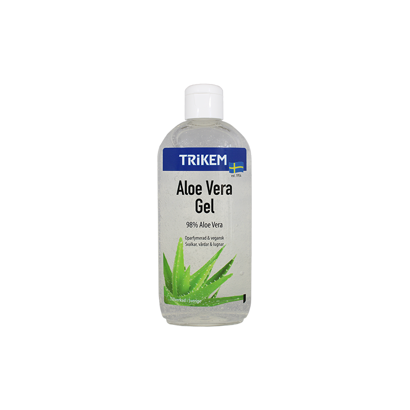 Trikem Aloe Vera Gel 98 procent för återfuktande och svalkande hudvård