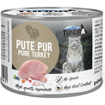 Tundra blötmat till katt - kalkon ( 6 St/Fp)