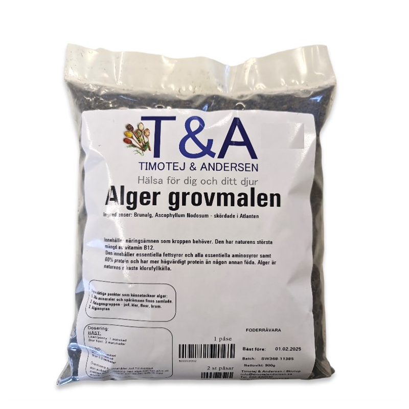 ALGER - Havets Superfood för Din Häst & Hund