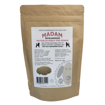 Madam- vid löp och skendräktighet (100gr Hundapoteket)