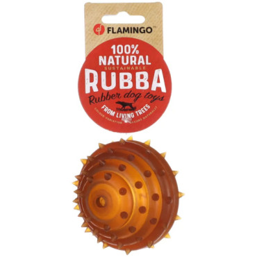 Gummiboll med piggar – Hundleksak i 100% Naturgummi