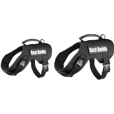 Sele med reflex och handtag