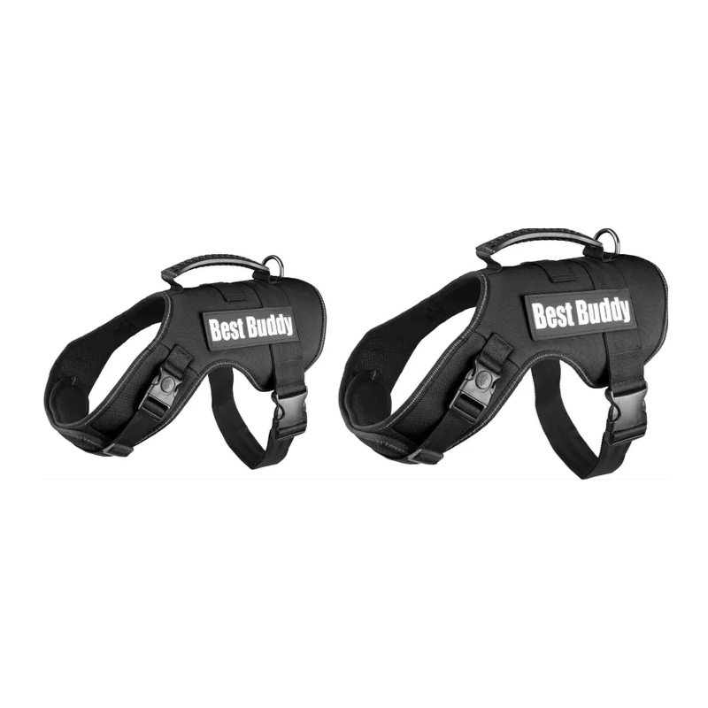 Sele med reflex och handtag