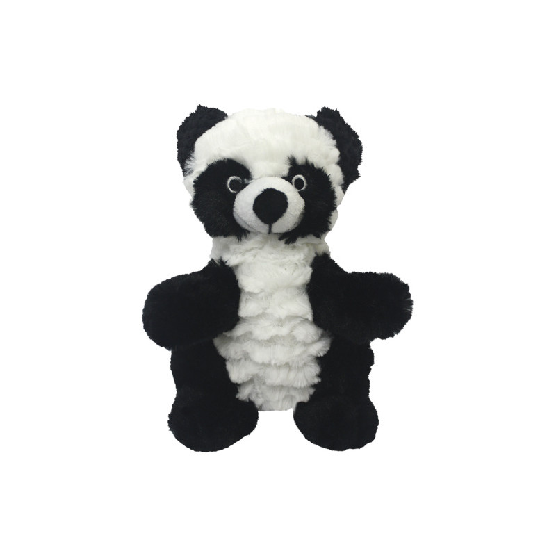 Wrinkleez Panda – hundleksak i plysch med squeaker