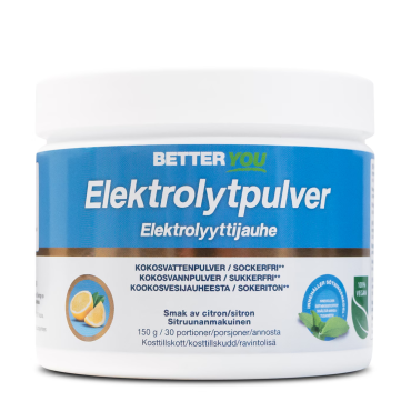 Elektrolytpulver 150 g – Naturlig vätskebalans med mineraler och kokosvatten