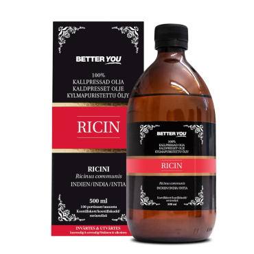 Ricinolja - Kallpressad 500ml