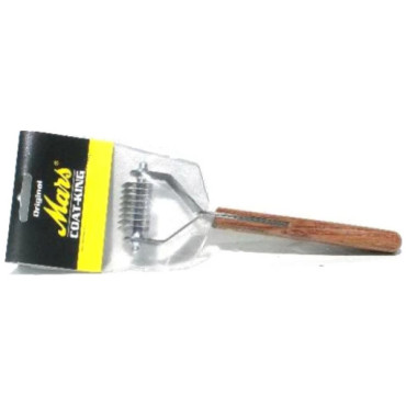 Coat king 8 blad med trähandtag-(Grov För strävhårig päls)