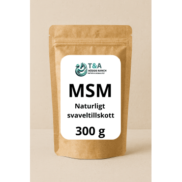 MSM T&A - 100% naturligt svaveltillskott för häst och smådjur