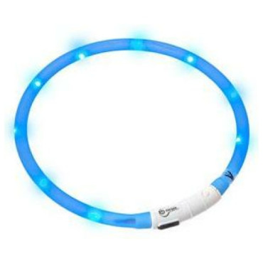 Blinkhalsband Visio Light 20–70 cm – Säkerhet & synlighet för din hund