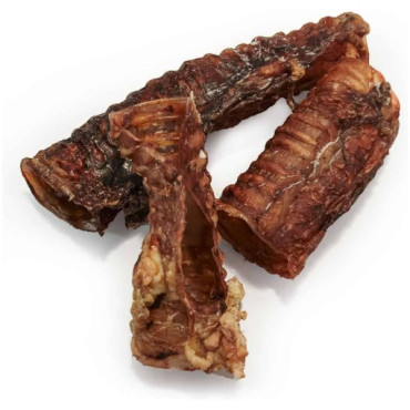 Oxstrupe 1 kg – torkade hundtugg 5–17 cm från Sverige