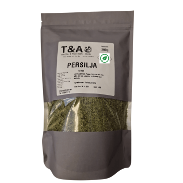 Persilja 200 g – torkad persilja för matlagning & te