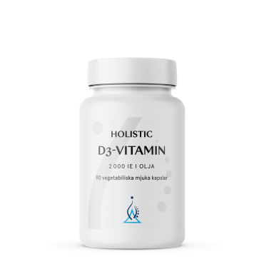 D3-vitamin i olja, 90 kapslar (Kort datum: 2026-01-31)