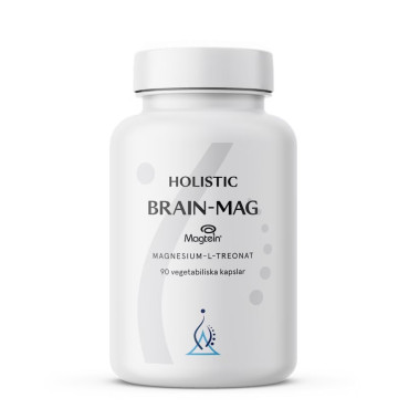 Holistic Brain-Mag – Magnesium L-treonat (Magtein®), 90 kapslar