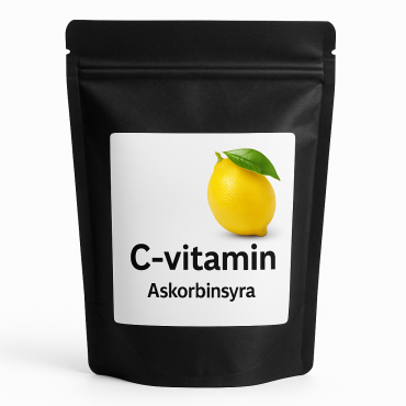 Askorbinsyra 100%  rent C-vitamin (250 gr)