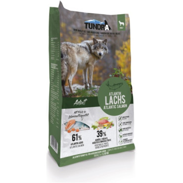 Tundra lax-(11,34kg. Torrfoder till hund)