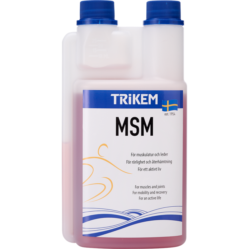 Trikem Human MSM – Smakligt tillskott med en av de viktigaste mineralerna 500 ml